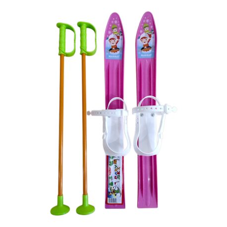 Набір лижний дитячий Marmat 60см Рожевий - Опт/Роздріб