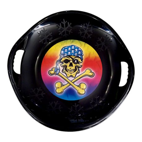 Санки-льодянка тарілка-з'їзд Marmat Snowflake Чорна - Опт/Роздріб