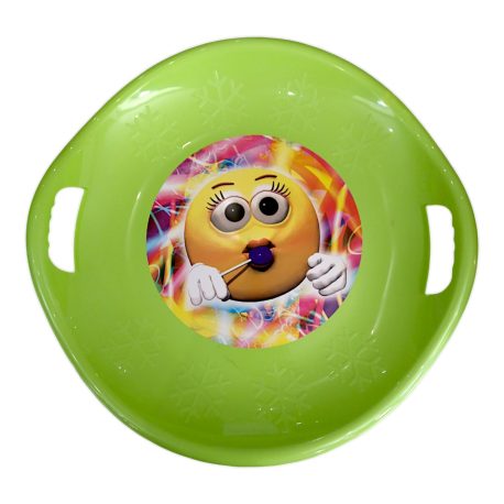 Санки-льодянка тарілка-з'їзд Marmat Snowflake Зелена - Опт/Роздріб