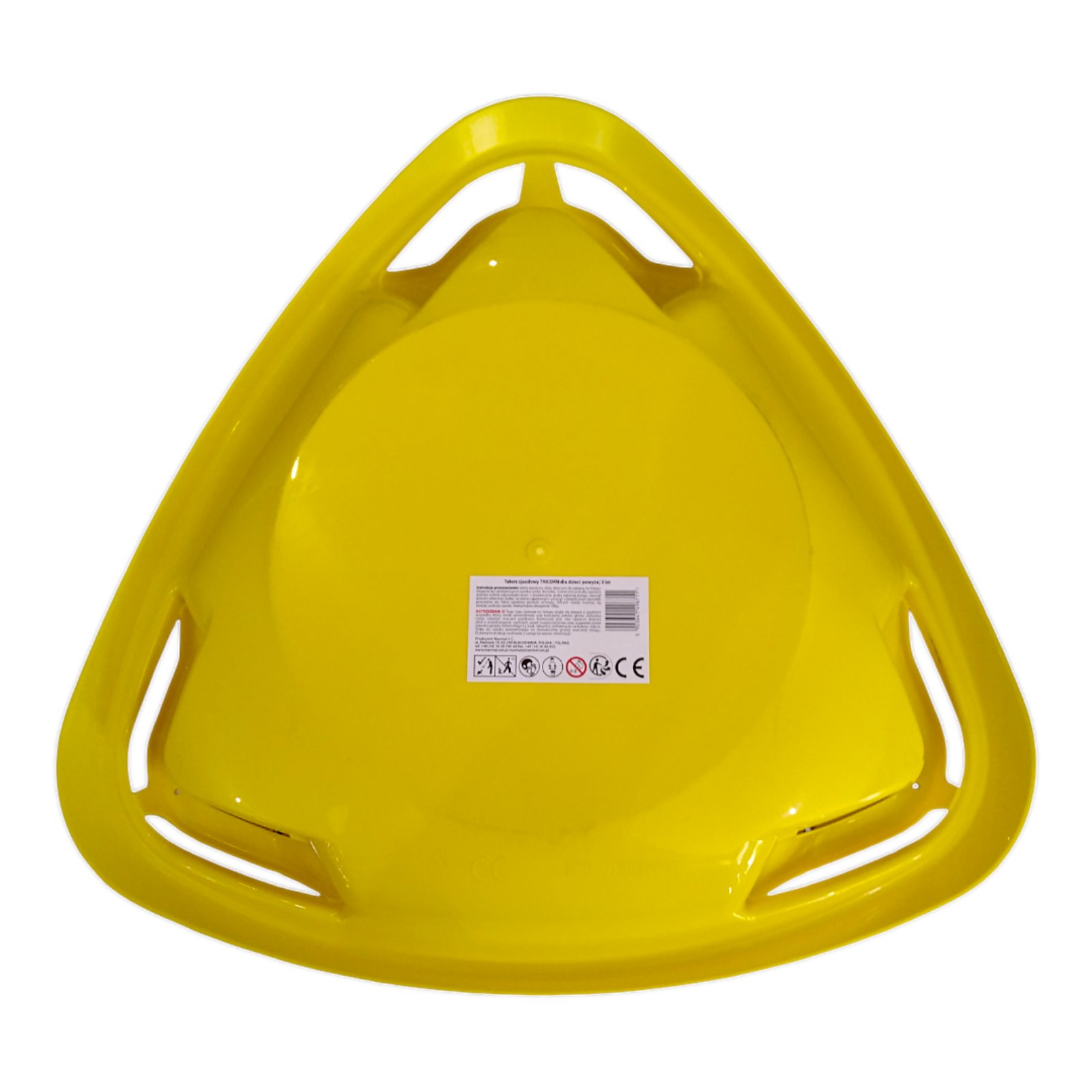 З'їзд льодянка трикутна Marmat Жовта - Опт/Роздріб - Зображення 2