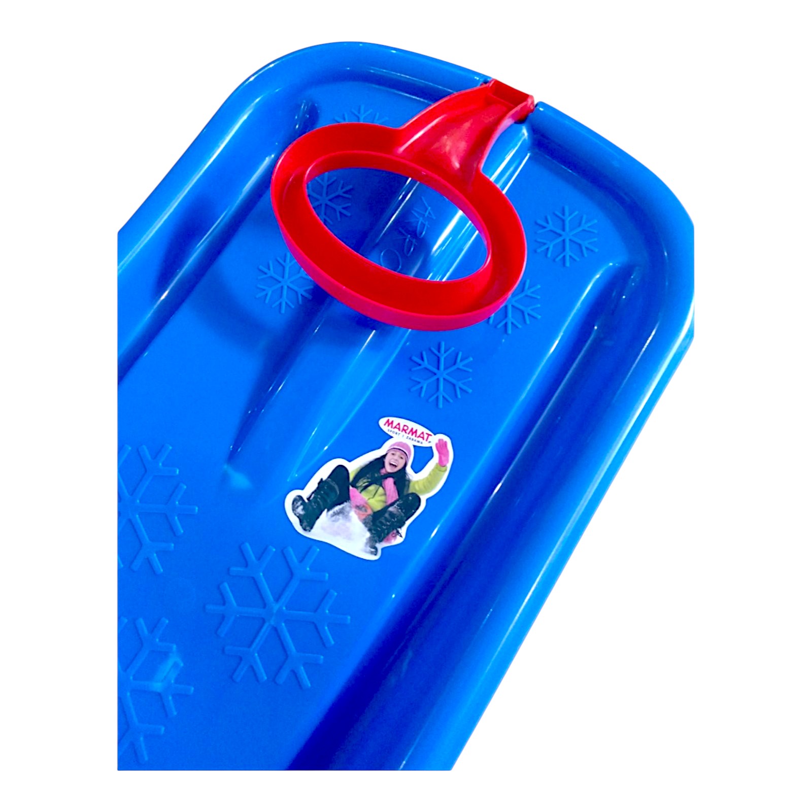 Сани-льодянка з ручкою Marmat Синій - Опт/Роздріб - Зображення 3