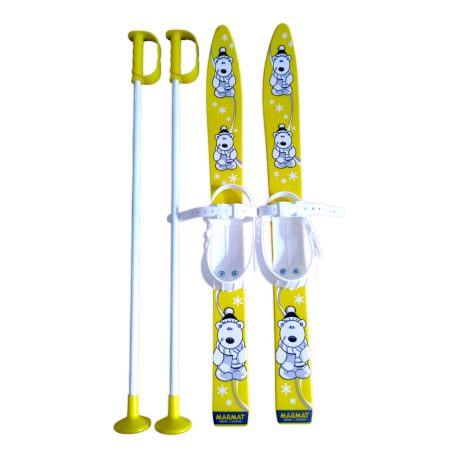 Набір лижний дитячий Marmat 70см Жовтий - Опт/Роздріб