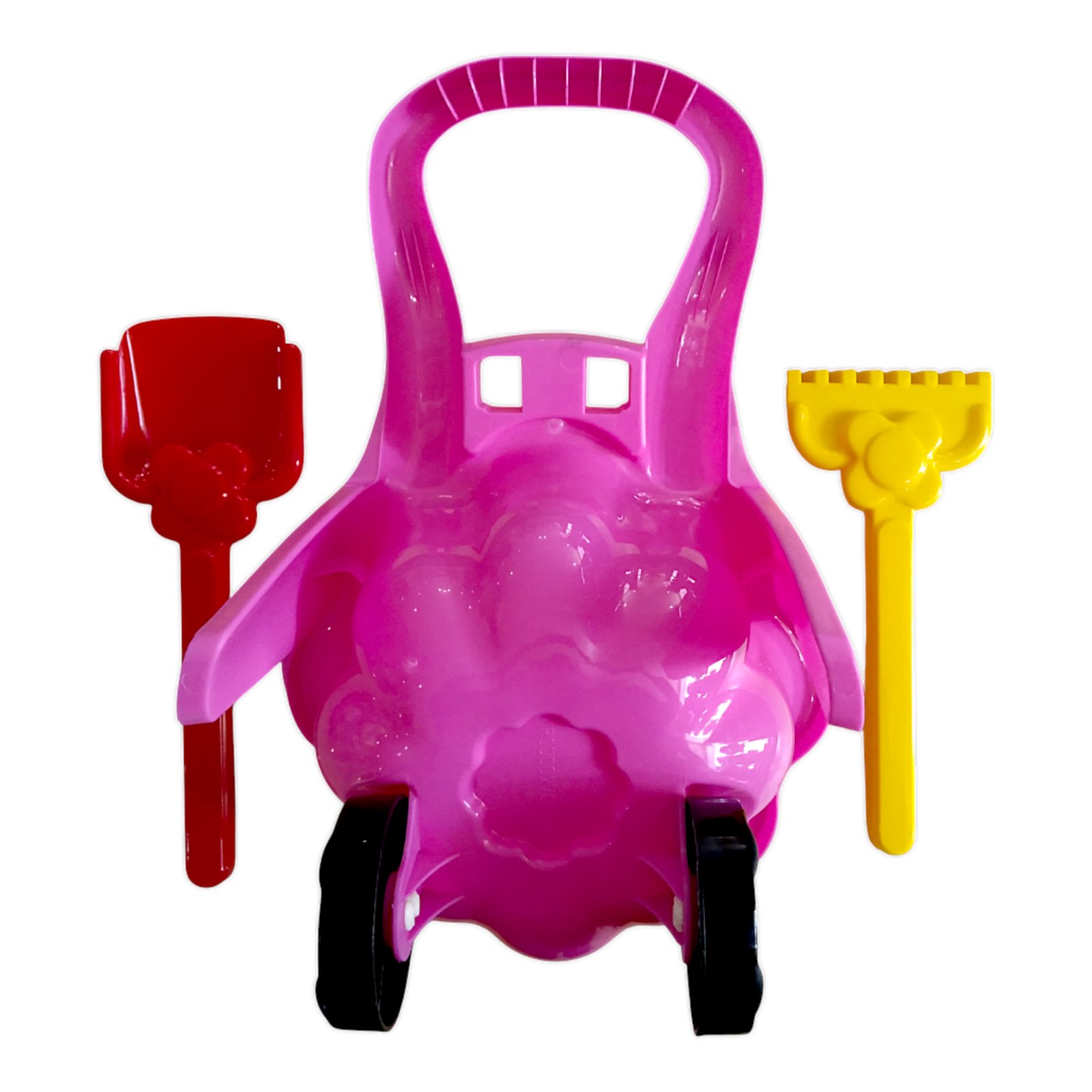 Дитяча тачка "Ромашка" Marmat Рожева - Опт/Роздріб - Зображення 5