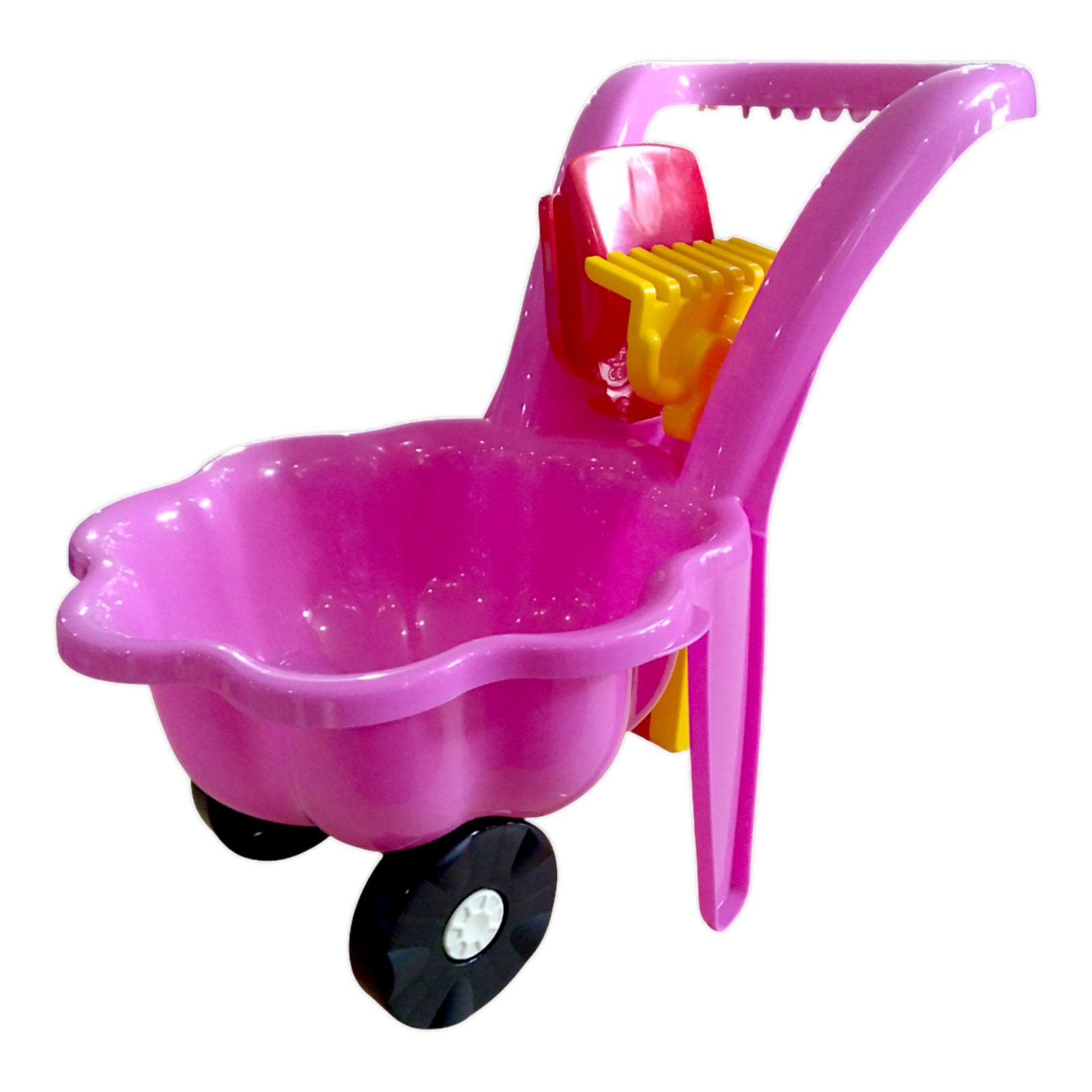 Дитяча тачка "Ромашка" Marmat Рожева - Опт/Роздріб - Зображення 3