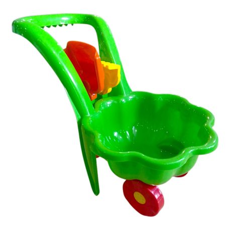 Дитяча тачка "Ромашка" Marmat Зелена- Опт/Роздріб