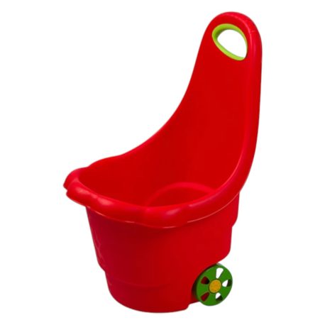 Контейнер дитячий для іграшок на колесах Червоний – Опт/Роздріб