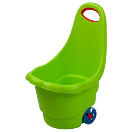Контейнер дитячий для іграшок на колесах Зелений – Опт/Роздріб