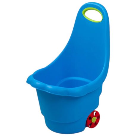 Контейнер дитячий для іграшок на колесах Синій – Опт/Роздріб